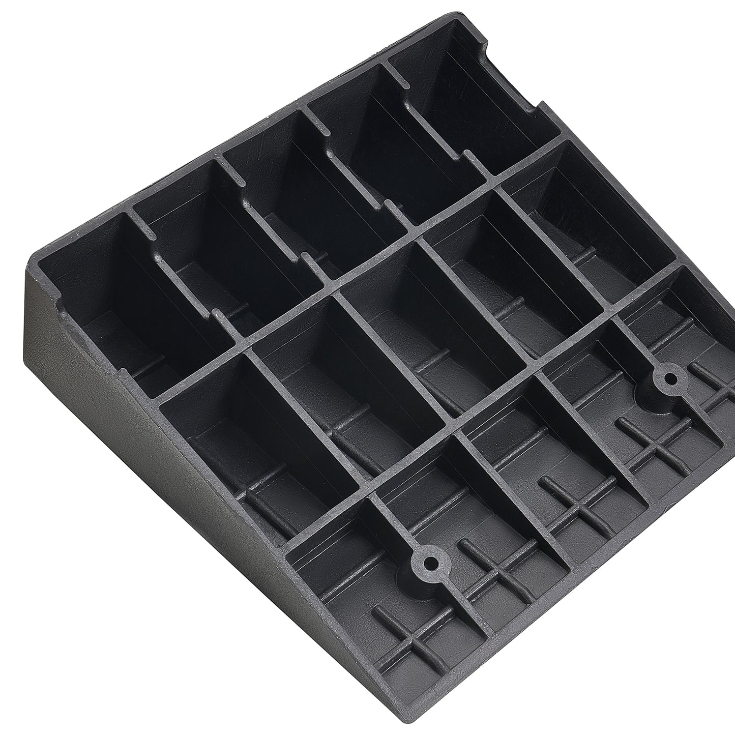 Driveway Curb Ramp, 7000 lbs Load Capacity, 7 Inches Rise Height Heavy Duty Curbside Bridge Ramp with Drainage Tank for Wheelchairs, Strollers, Motorcycles, Cars, Lawn Mowers & Trailers, 2 Pack image 3