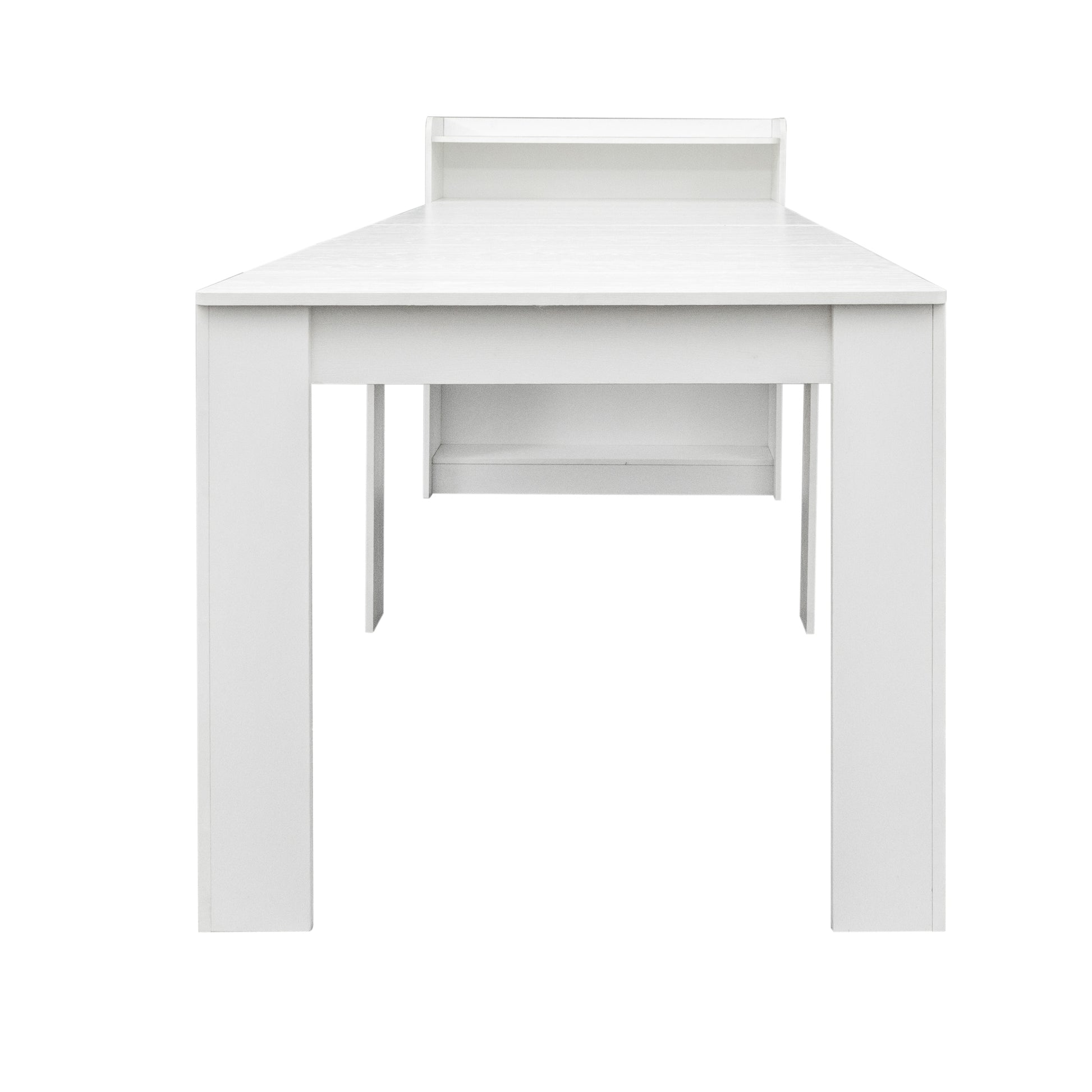 Modern Extendable Dining Table with Storage image 7