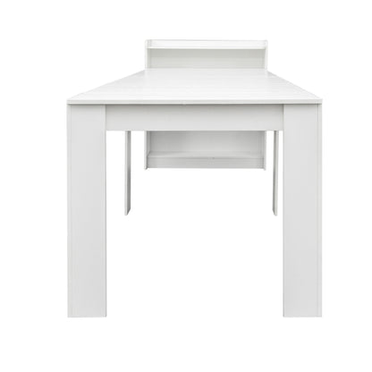 Modern Extendable Dining Table with Storage image 7