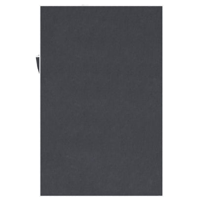 Gray portable closet organizer with zippered dustproof cover