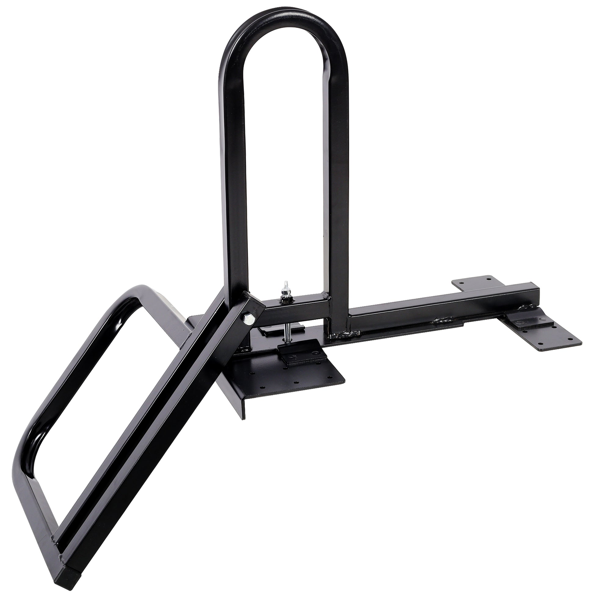 Foldable Pickup Truck Tailgate One-Step Ladder - Universal Fit. Drilling Hex Screws for Easy Install. Load Capacity: 300 LBS. Serves To Secure Items In Truck Bed image 3