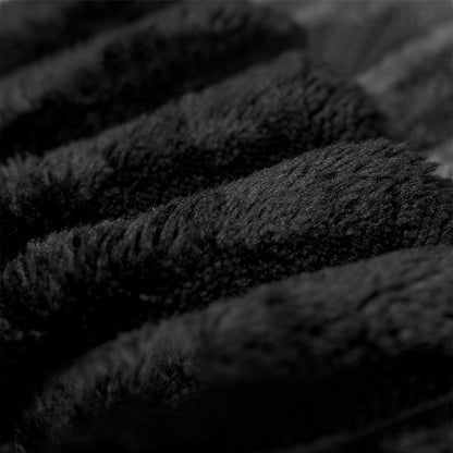 Sofa ottoman,No Assembly Required,Black(Plush Corduroy Fabric) image 4