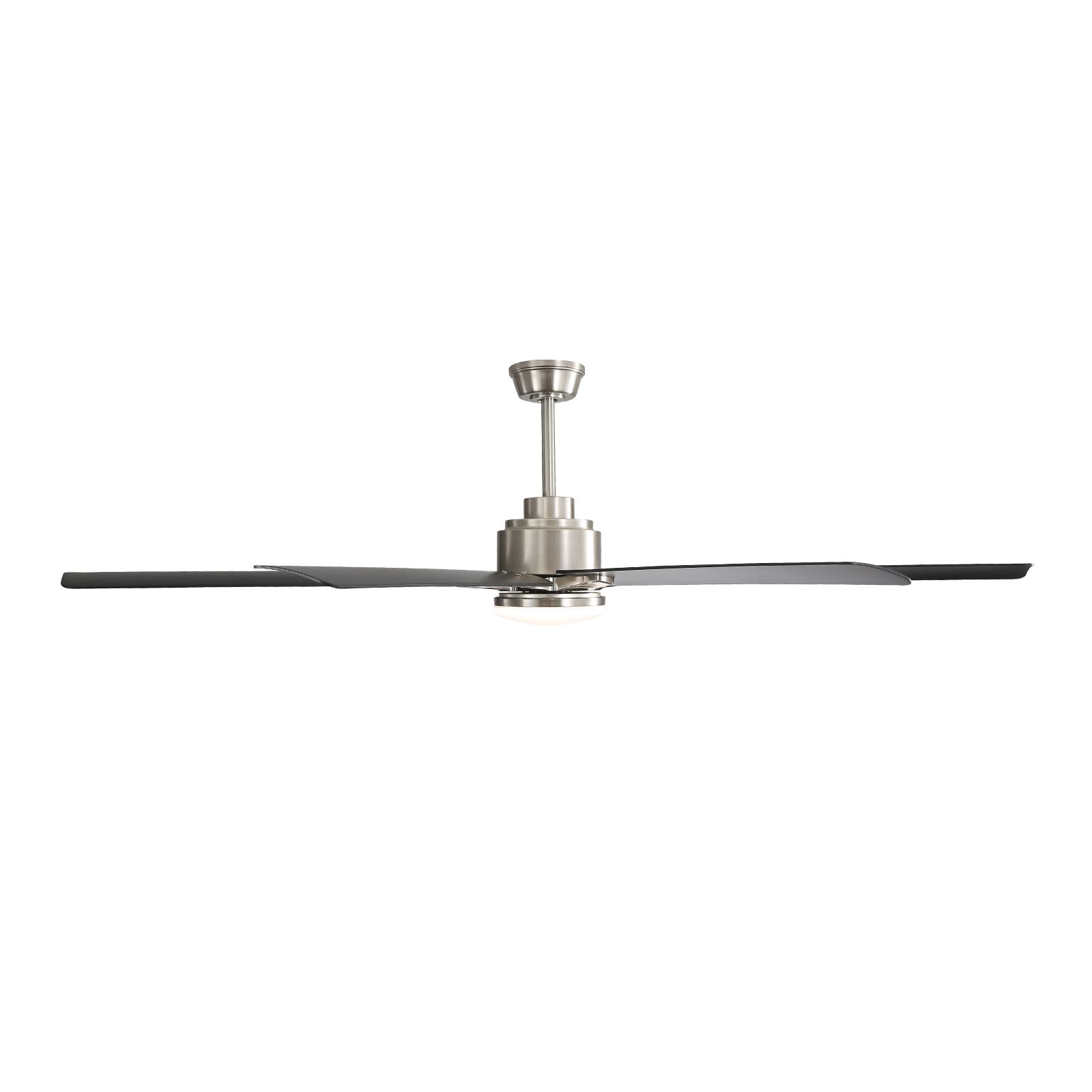 66 Inch Large Ceiling Fan With Dimmable Led Light 8 ABS Blades Smart Remote Control Reversible DC Motor For Living Room image 3
