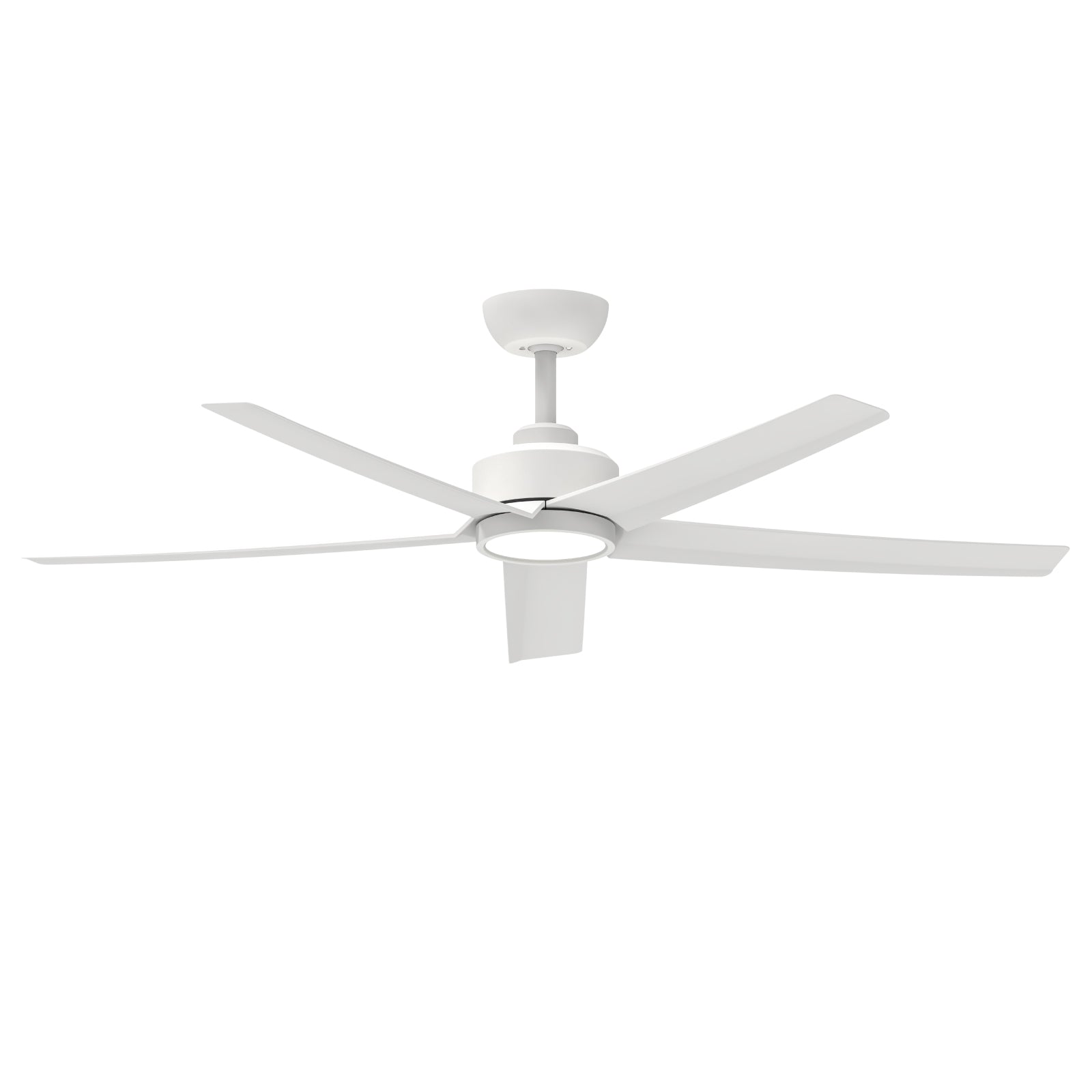 52 inch Ceiling Fans with Lights, Large Air Volume Ceiling Fans with Reversible Quiet DC Motor and Remote, 5D-W5, 5X-W5 image 1