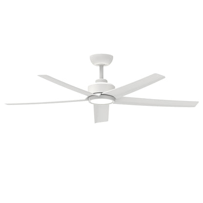 52 inch Ceiling Fans with Lights, Large Air Volume Ceiling Fans with Reversible Quiet DC Motor and Remote, 5D-W5, 5X-W5 image 1
