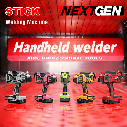 Portable hand-held welding machine 110V20-120A IGBT inverter arc welding machine with thermal start, arc force with digital display function for cutting welding rod display, friendly to beginners image 3
