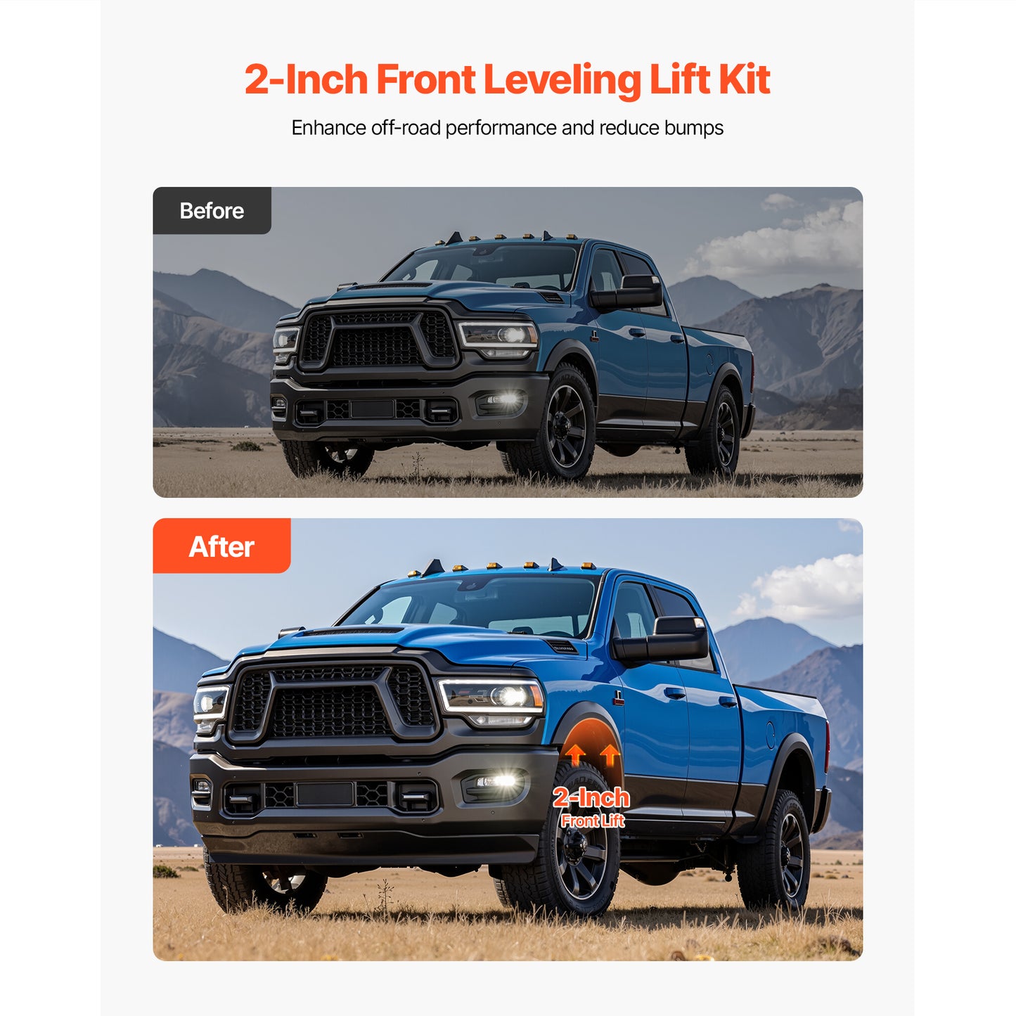 2 in Front Leveling Lift Kit for 2004-2025 Ford F150 2003-2018 Expedition image 9