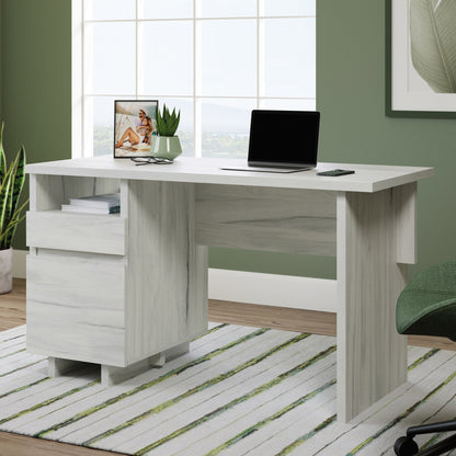 Desk with File Drawer, White finish image 2