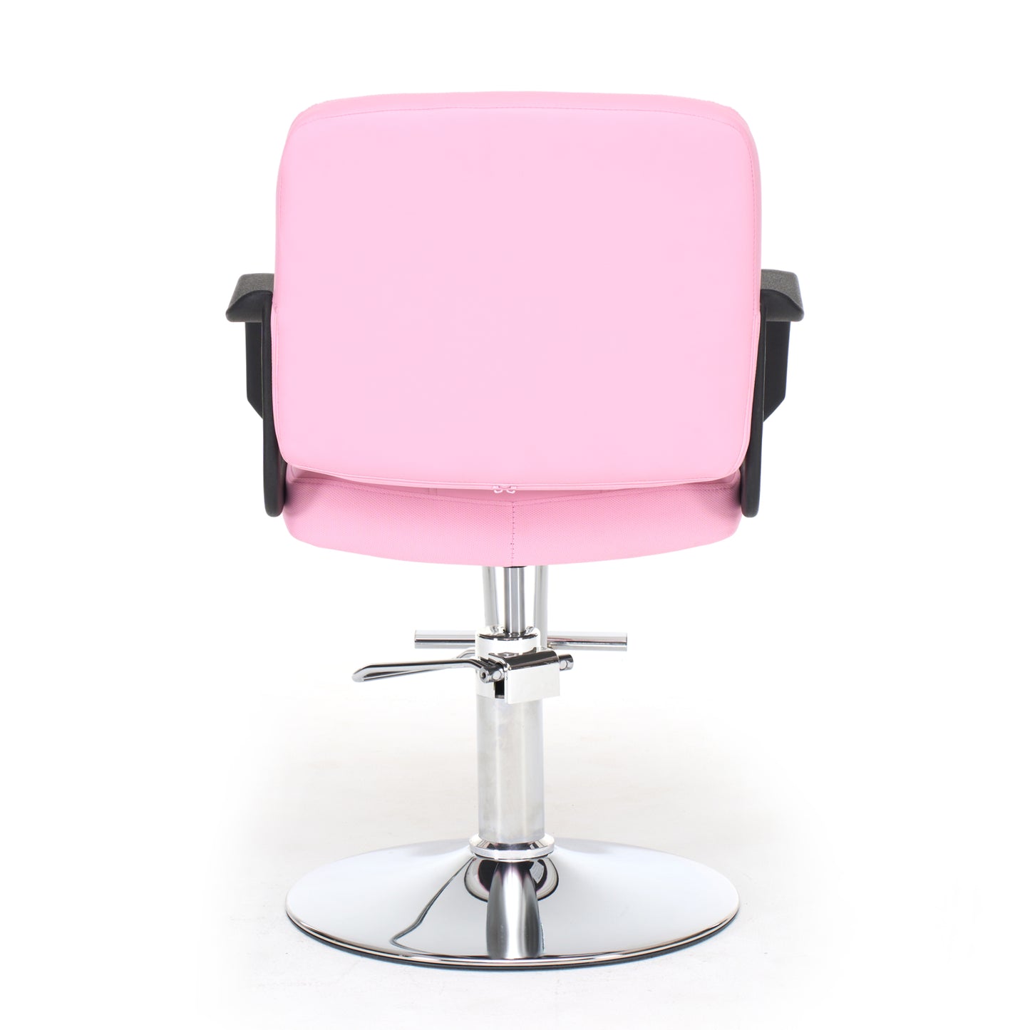 Barber Chair for Hair Stylist- 360° Swivel, Adjustable Height, Capacity 350 LBS with Heavy Duty Hydraulic Pump,PINK image 10