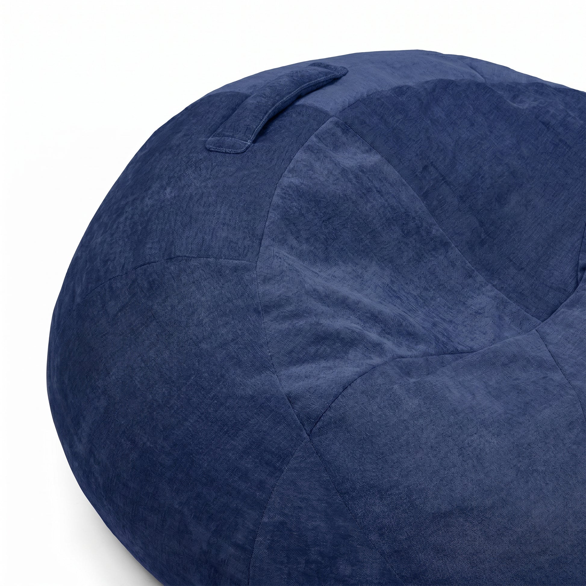 2.5FT Bean Bag Chair for Teens & Youth, Velvet Cartoon & Chenille Fabric Beanbag Chair with High-Density Foam Filled, Soft Comfy Bean Bag Sofa for Playroom, Bedroom, Living Room image 10