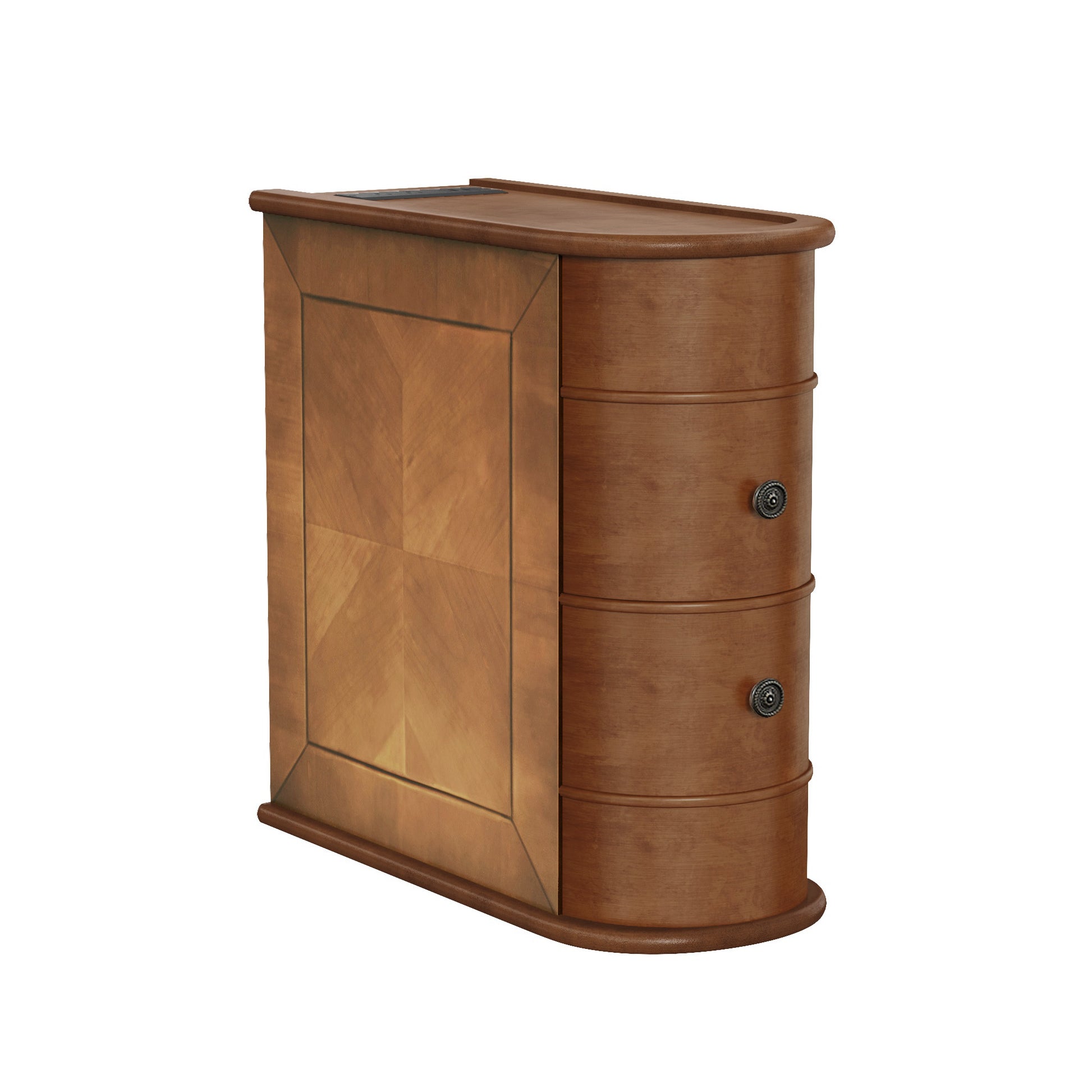 End Table with Charging Station,Sofa Side Table with Drawers, No Assembly Required(Expect Arrival Date 2025/4/16) image 6