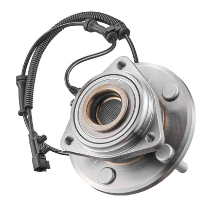 2PCS Front Wheel Bearing & Hub Assembly Fit for Jeep Wrangler 2010 Islander 2016 Rubicon Sahara 75th Anniversary Sport Utility OEM 513272, 5 Lugs with ABS Sensor, Wheel Bearing Hub Assembly Set image 5