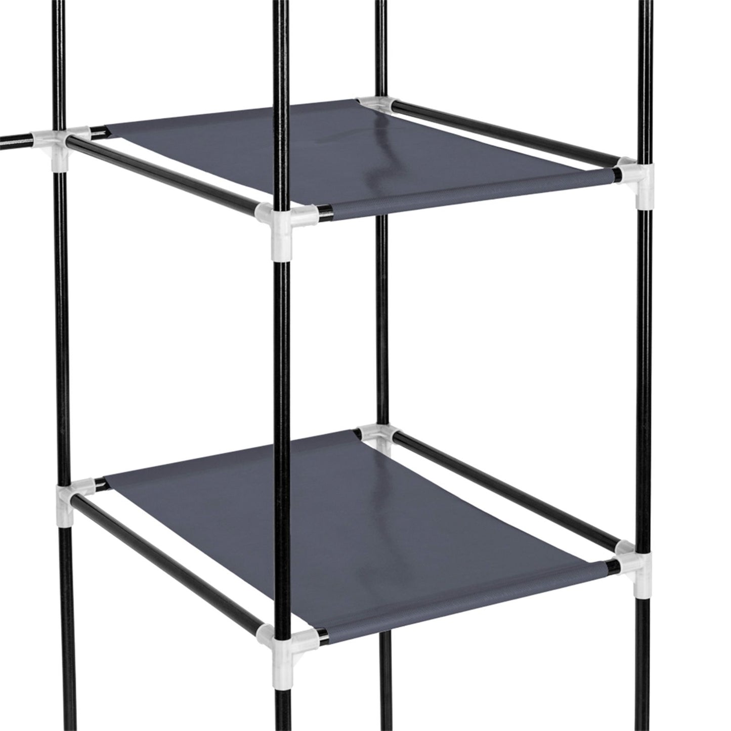 69 inch tall portable wardrobe for walk-in closet or dorm room