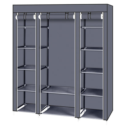 Dustproof and waterproof portable closet for bedroom organization