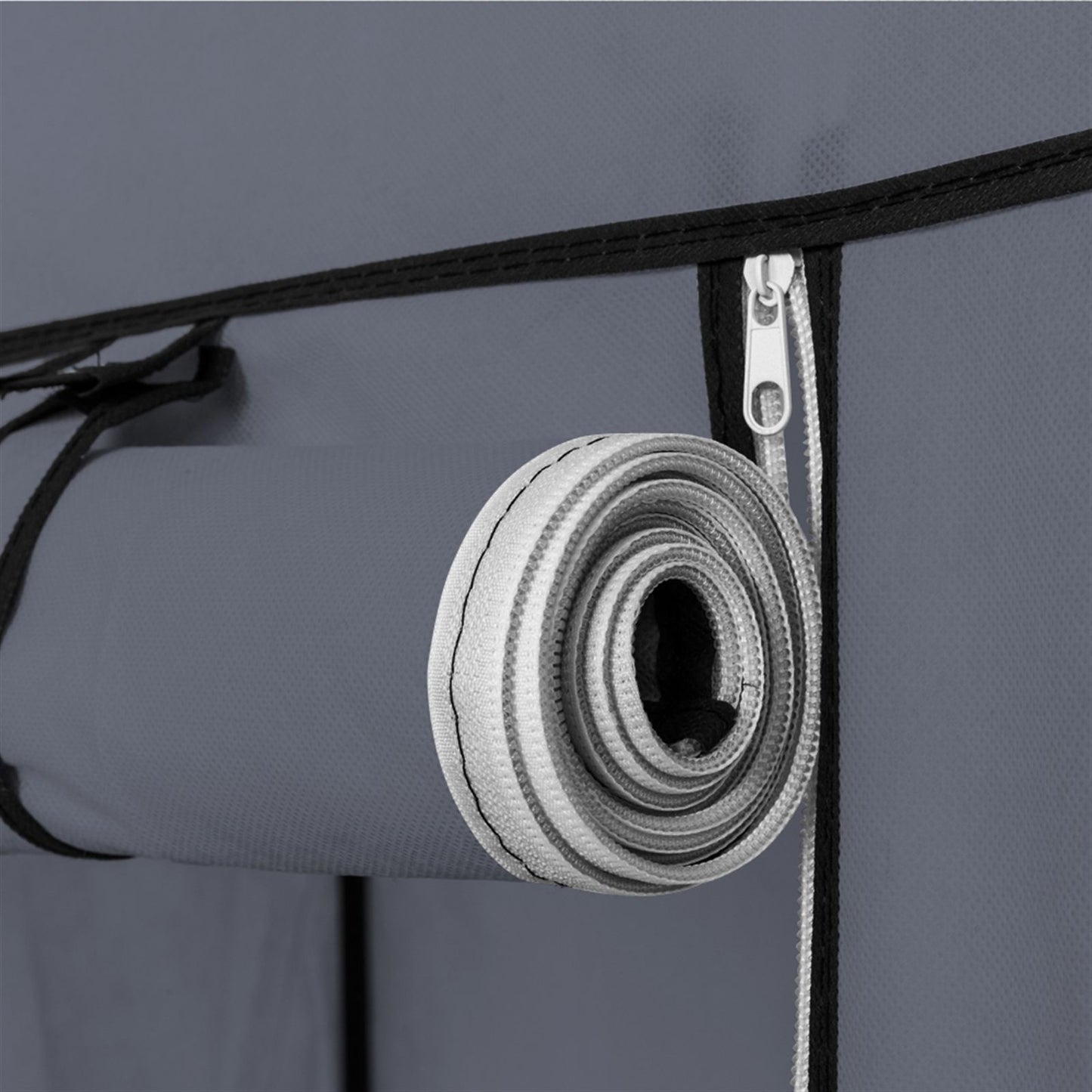 69" Portable Clothes Closet Wardrobe Storage Organizer with Non-Woven Fabric Quick and Easy to Assemble Extra Strong and image 15