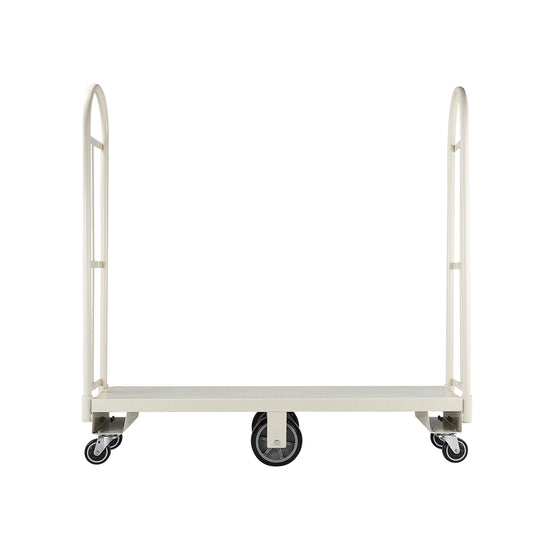 U-Boat Platform Truck Dolly, 2000 lbs Load Capacity, Heavy Duty Steel Utility Cart, Industrial Hand Push Truck with Six Wheels and Dual Detachable Handles, for Warehouse, 60 x 16.1 x 59.5 in image 1