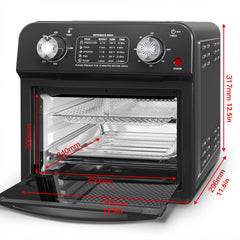 12.5 Quart 7-in-1 Convection Toaster Oven - Stainless Steel, 1500W