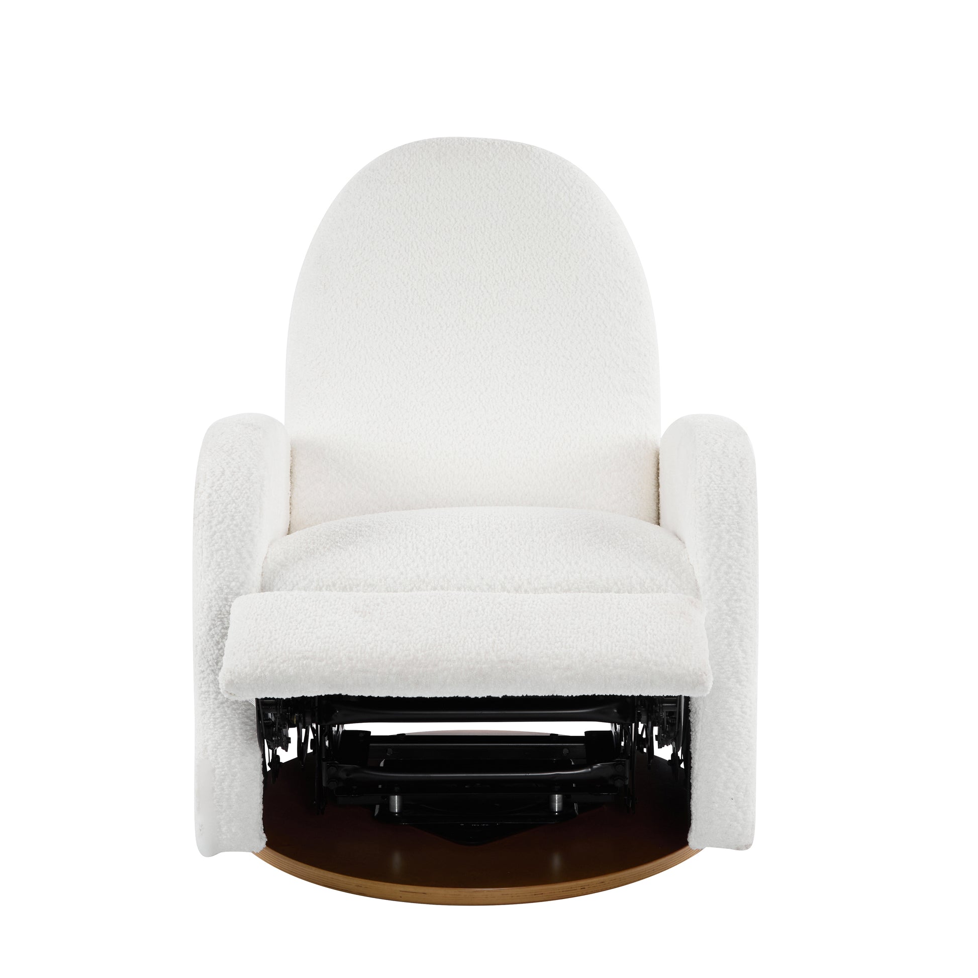 360 Swivel and Glider Recliner Chair-Beige image 4