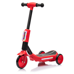 2-in-1 Kids Electric Scooter - Safe & Fun Three-Wheel Ride-On