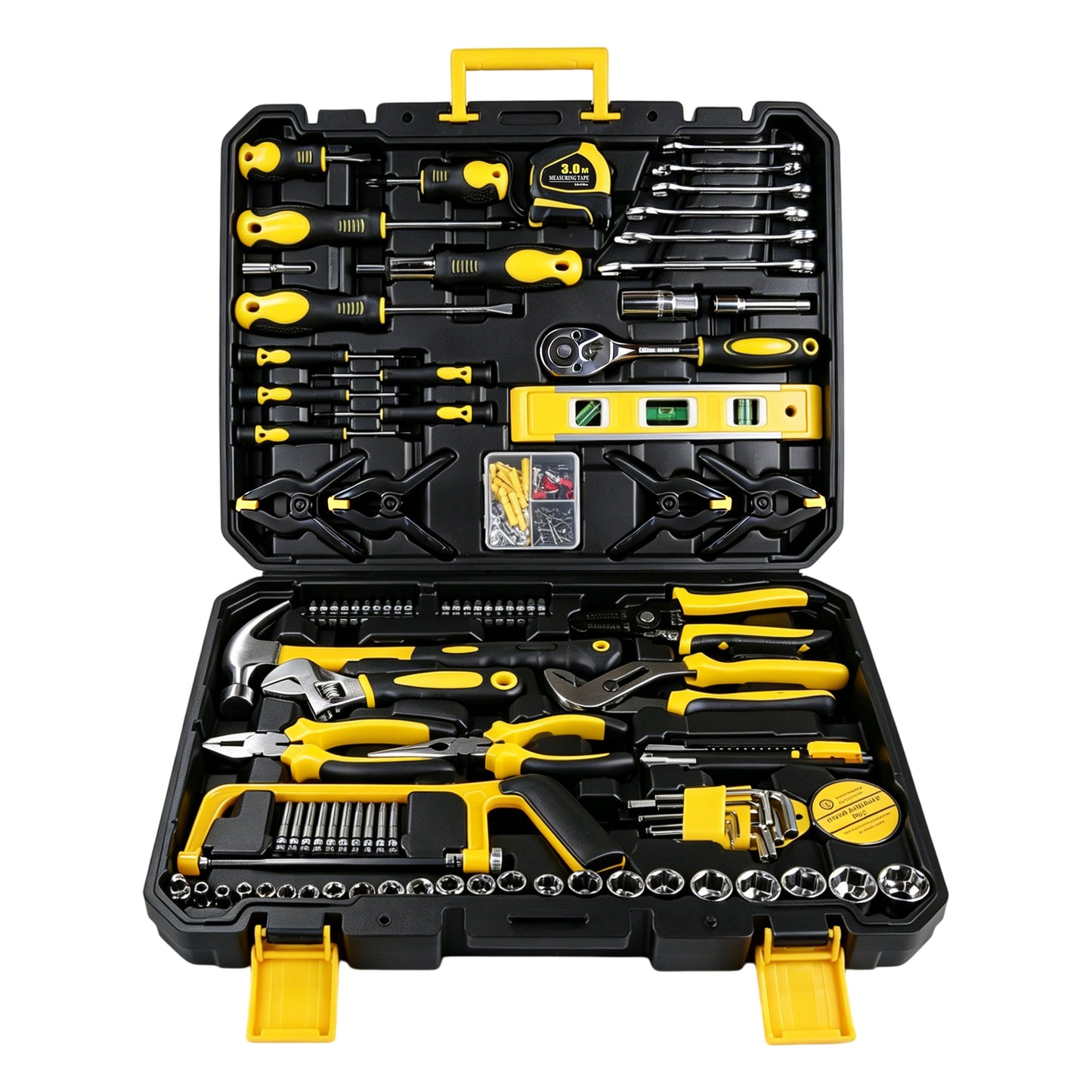 266-Piece Mechanics Tool Set with Durable Storage Case – Heavy Duty Hand Tool Kit for Home Repair, Garage, Car, Truck, DIY & Workshop – Includes Ratcheting Screwdriver, Combination Wrenches, Sockets, image 1