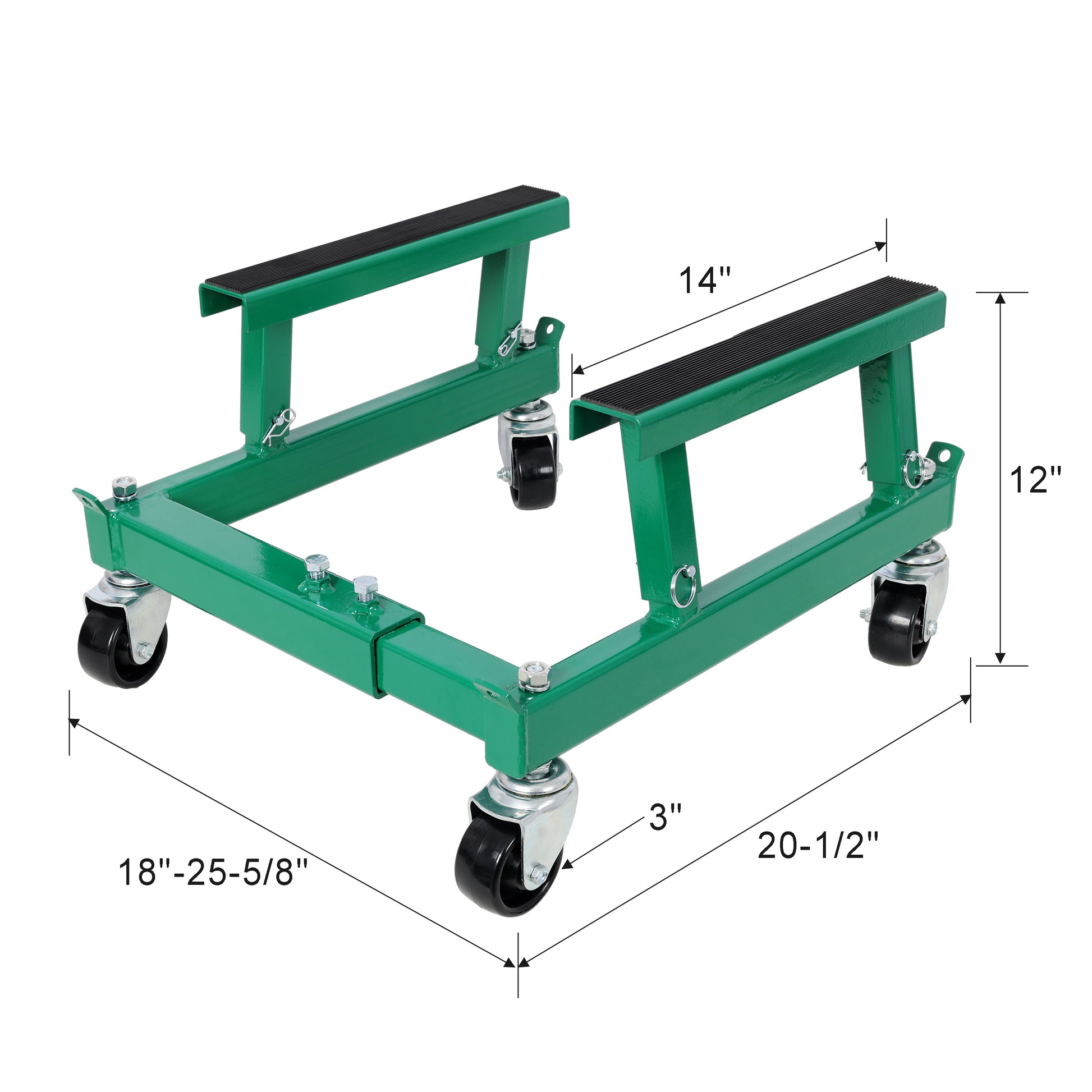 ATV Motorcycle Engine Cradle Dolly 1500lbs,Green image 5