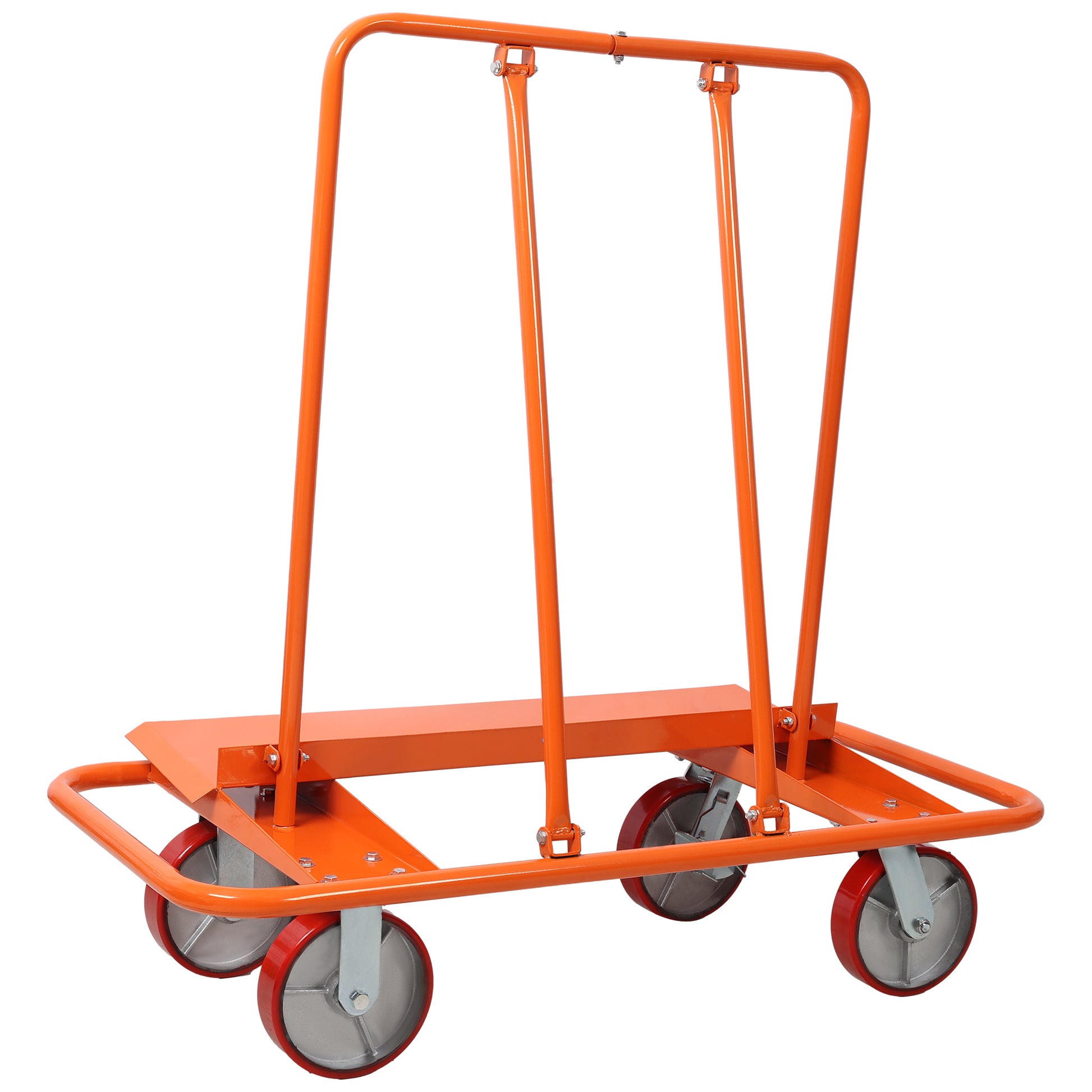 Heavy Duty Drywall Sheet Cart & Panel Dolly 3300lbs load capacity, panel service cart, 8" Polyurethane Wheel on Steel Hub image 12
