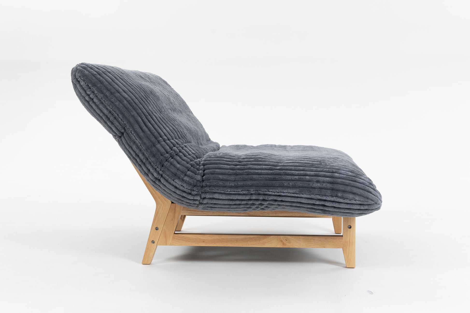 Bean bag chair for Adults,Accent Armless Lazy Sofa, Casual Single Sofa, Corduroy Fabric, For Living Room And Bedroom, With Backrest, Single Seat image 8