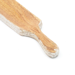 Handmade Wooden Bread Board- 18x2.5 Inches