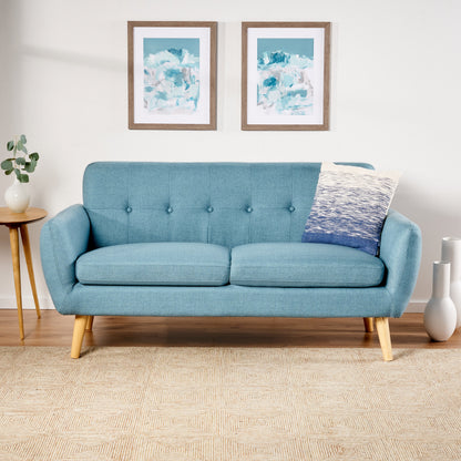 67.25" Button Tufted Loveseat image 2