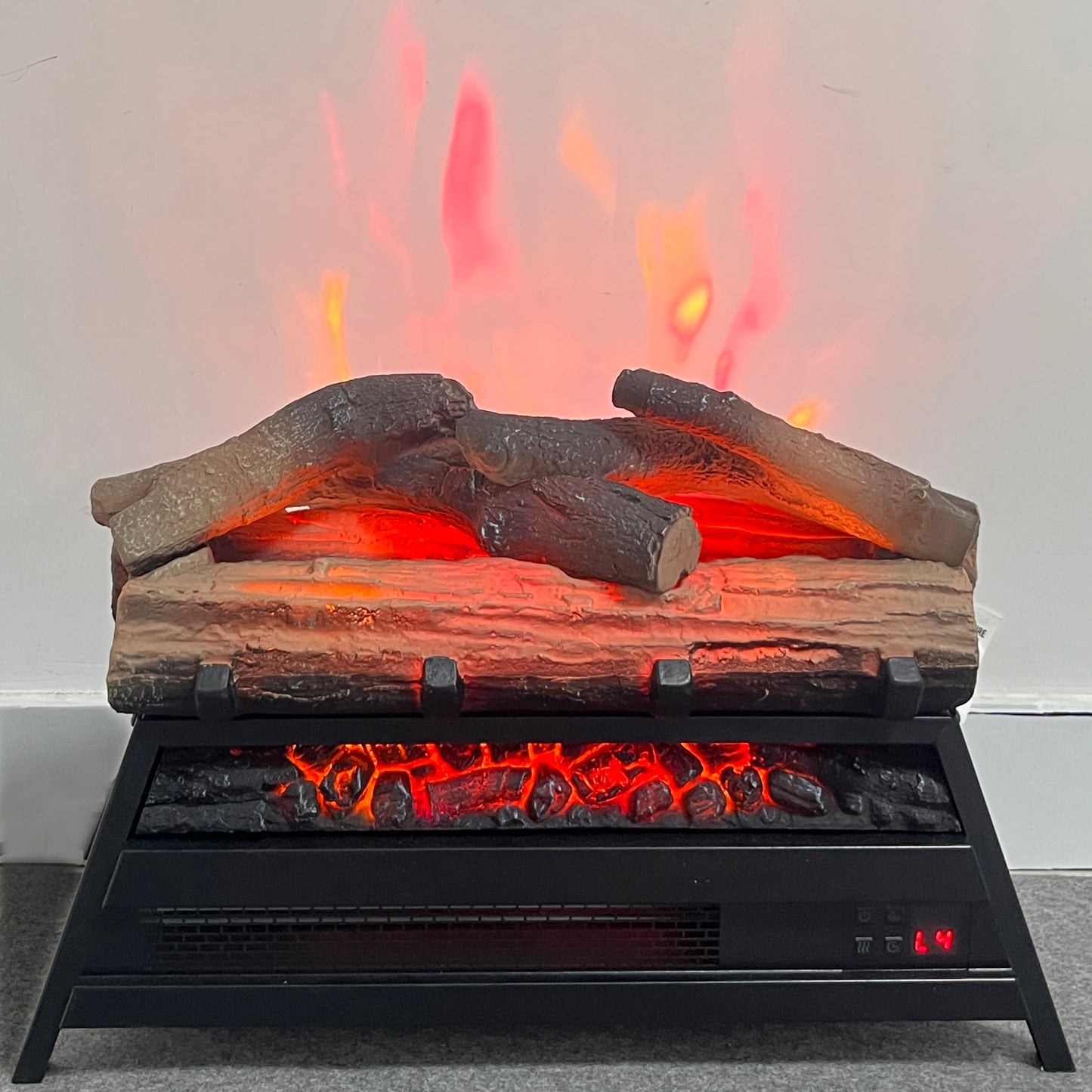 23 inch Electric Fireplace 3D Log set insert, Infrared Fireplace Heater for Indoor image 5