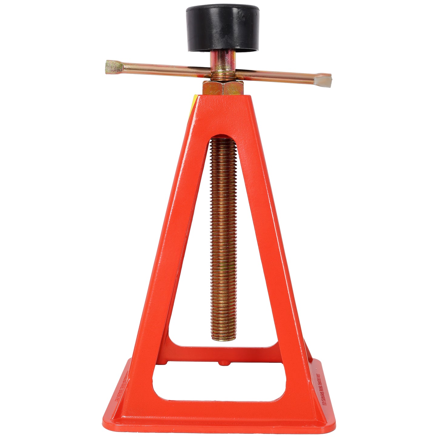 RV Stabilizer Jacks with Rubber Pads and Spare Nuts - 3300 lbs Capacity