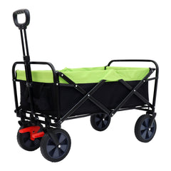 150L Heavy Duty Collapsible Wagon Cart for Garden Use
