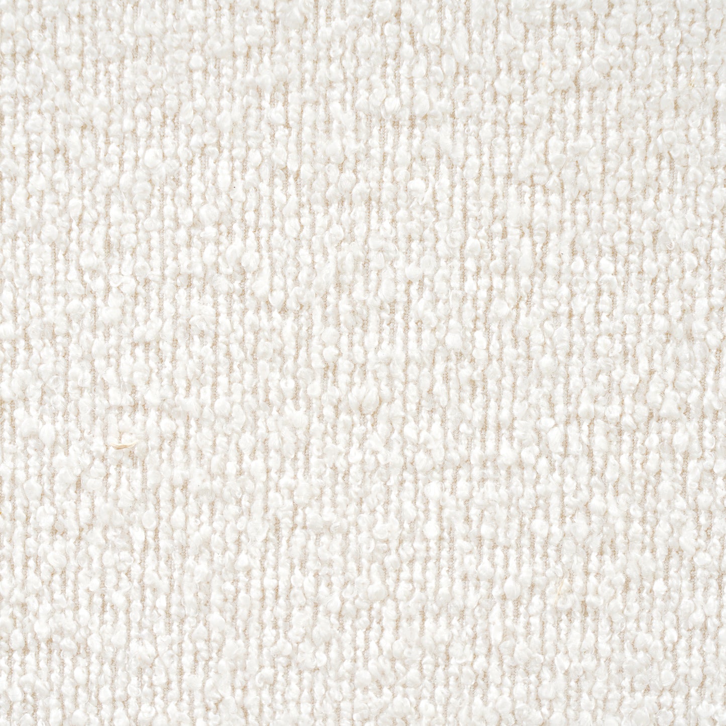 King Size Upholstered Bed Frame With Boucle Fabric And Thick Headboard, Off white image 4