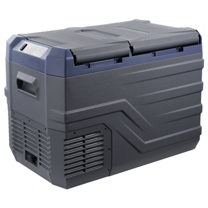 Car Refrigerator, 12 Volt Car Refrigerator Fridge, 32 L Dual Zone Portable Freezer, -4℉-68℉ Adjustable Range, 12/24V DC and 100-240V AC Compressor Cooler for Outdoor, Camping, RV image 3