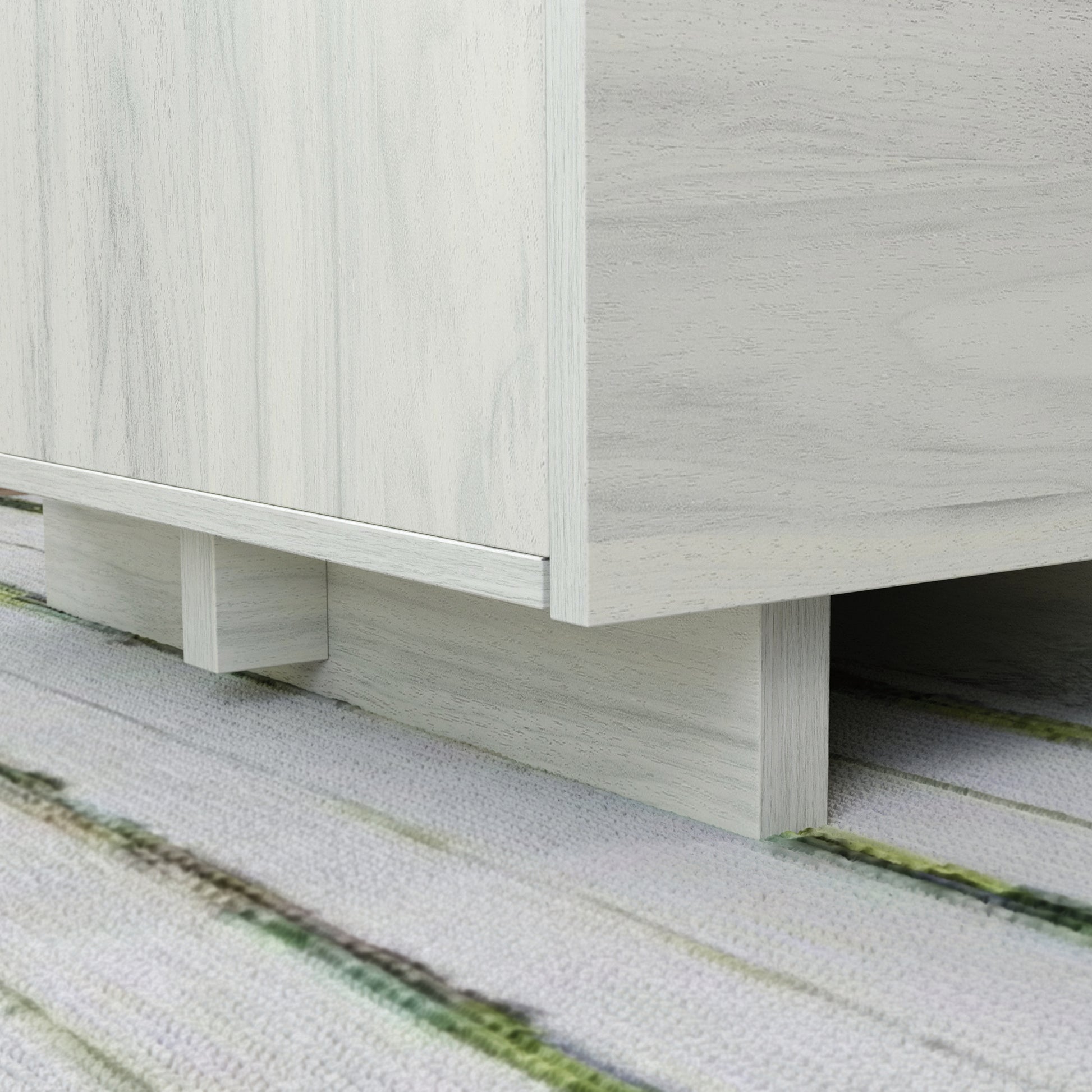 Desk with File Drawer, White finish image 5