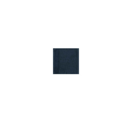 6 Pieces Combed Cotton Waffle Jacquard Bath Towel Set,Navy image 7