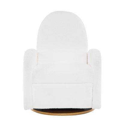 360 Swivel and Glider Recliner Chair-Beige image 2
