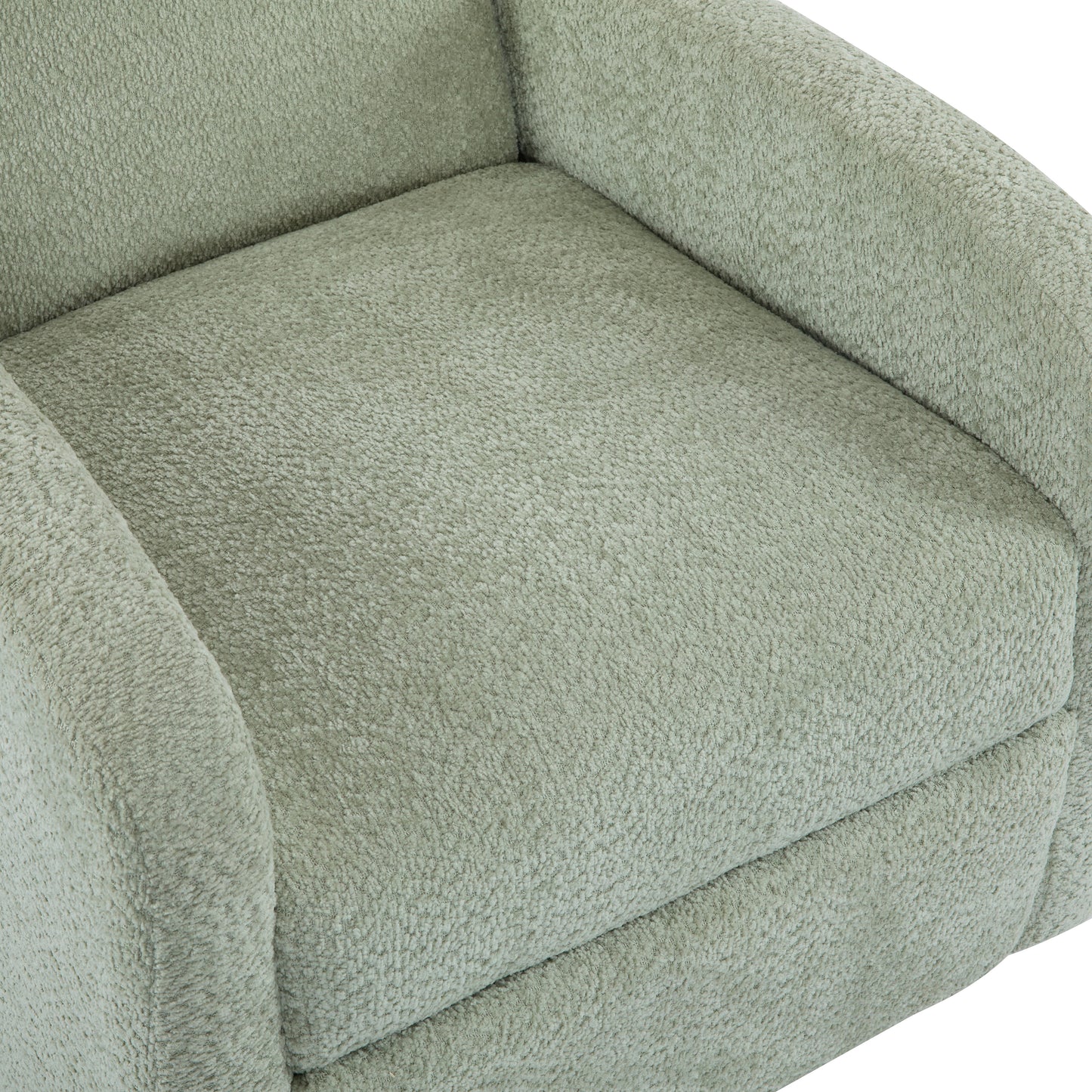 360 Swivel and Glider Recliner Chair-Light Green image 12