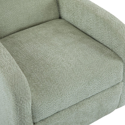 360 Swivel and Glider Recliner Chair-Light Green image 12