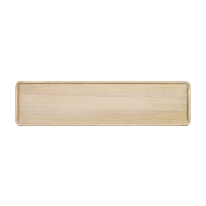 Farmhouse Console Table with Tray Top Design, Solid Wood Frame for Entryway, Living Room or Sofa Back, Natural image 6