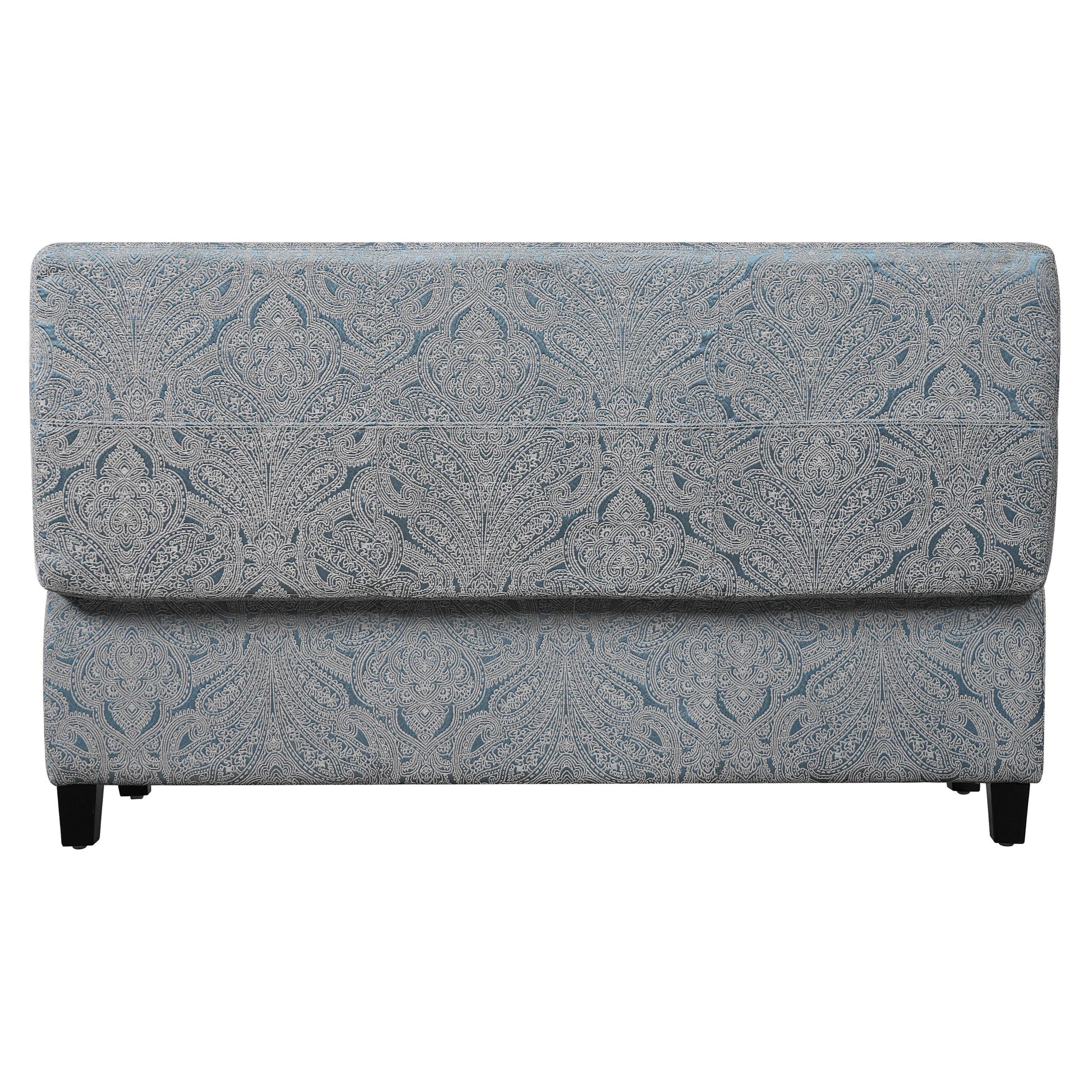 Indoor Jacquard Storage Ottoman Bench - Upholstered Entryway Bench with Hidden Storage, 300lbs Weight Capacity for Living Room, Bedroom & Hallway image 11