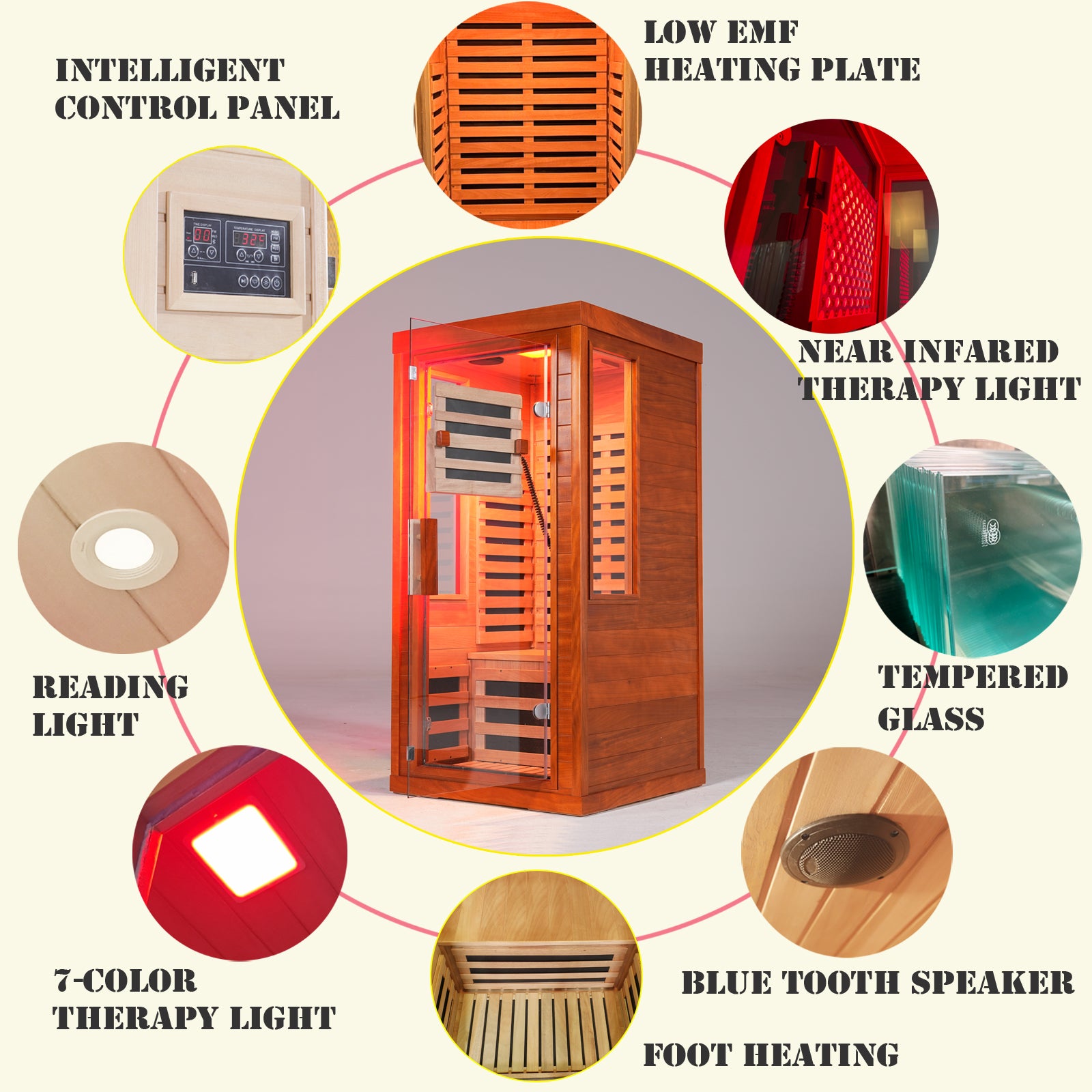 Single person infrared sauna image 4