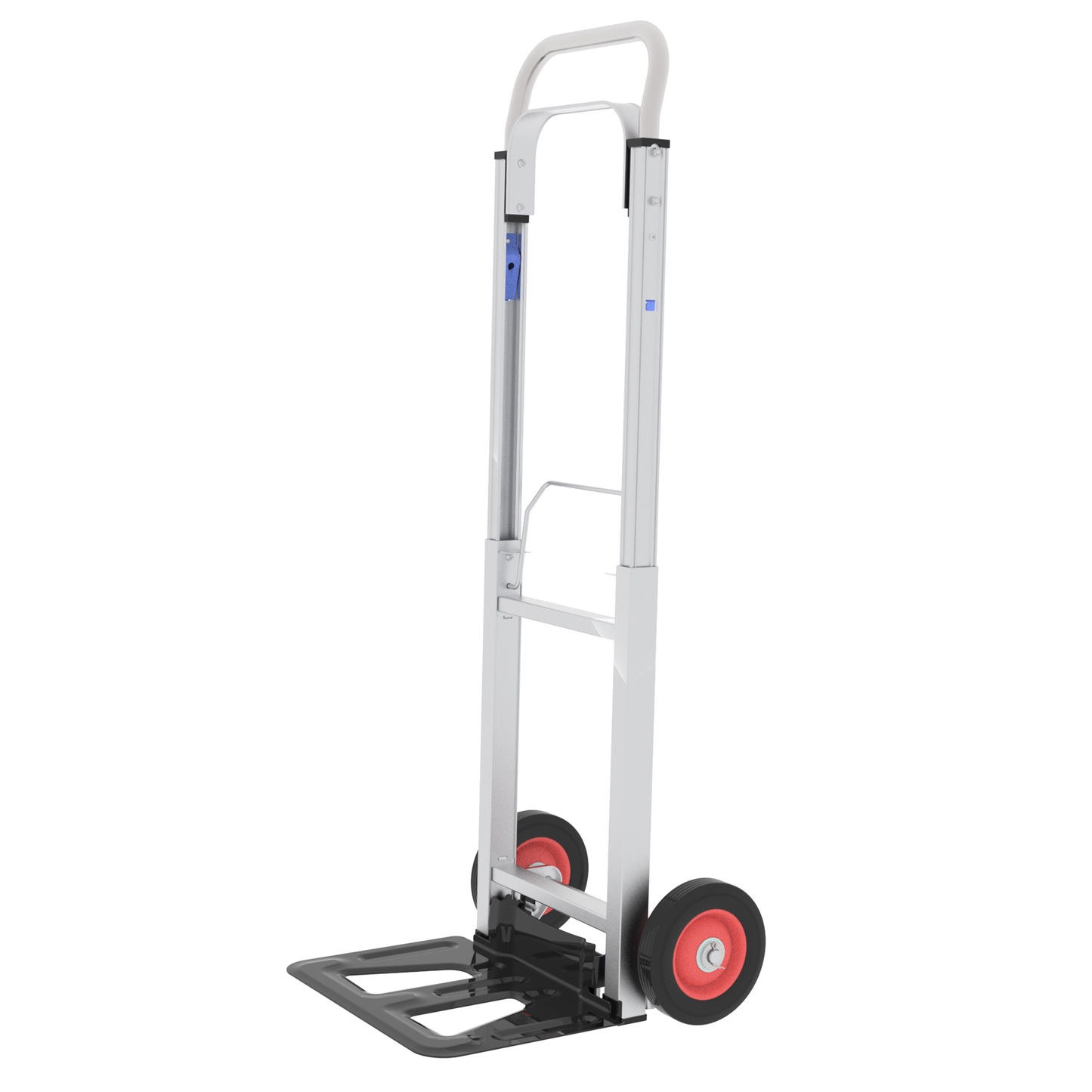 Folding Hand Truck Heavy Duty Foldable Dolly Cart with Wheels, Aluminum Collapsible Hand Cart Portable with Telescoping Handle image 5