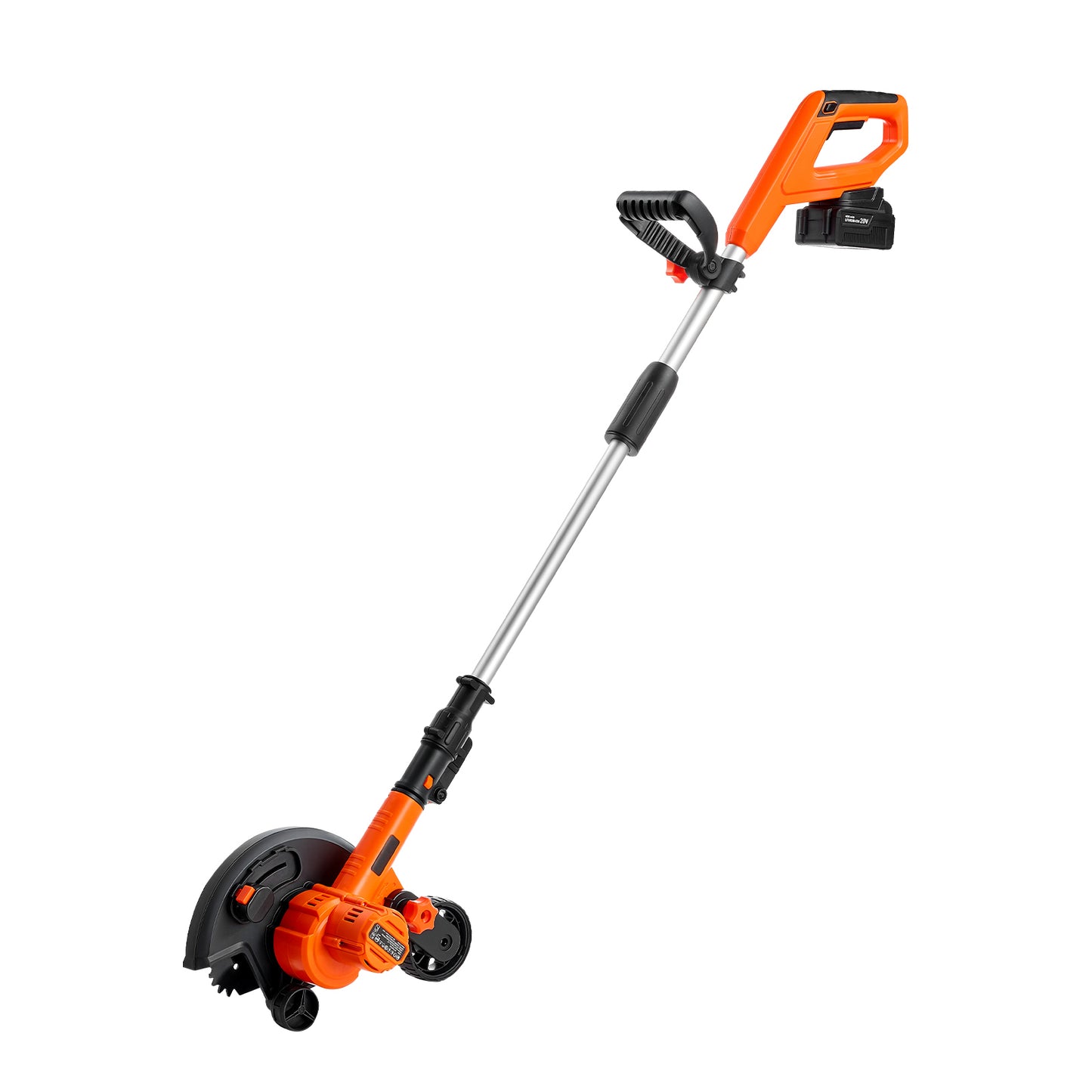 Lawn Edger, 8.8-inch Blade Length, Battery Powered Cordless Edger Lawn Tool, with 3-Position Blade Depth, 4000 mAh Battery and Charger Included, for Lawns, Driveways, Yards, and Sidewalk Edges image 8