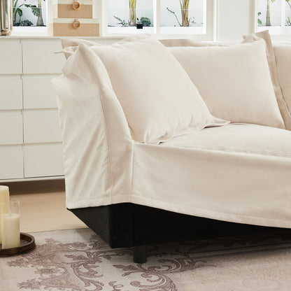 Koala Sofa LSF W/1 Pillow -Cream image 5