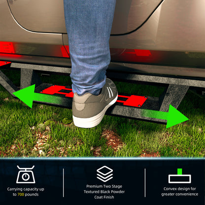 Two-Color 6 Running Boards For 2020-2026 Jeep Gladiator JT 4 Door,Side Steps image 6
