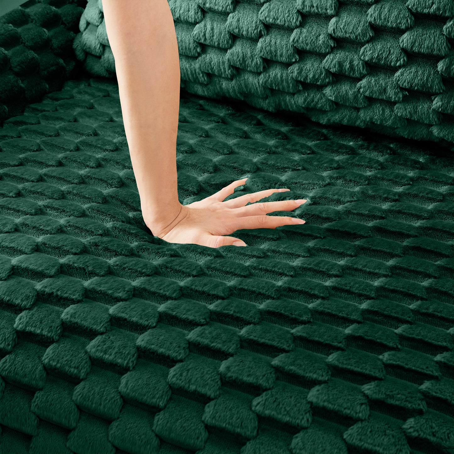 Ottoman Flannelette Fabric-Green image 8