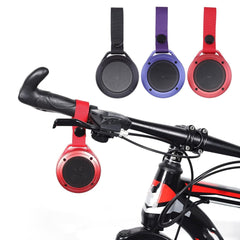 Sound Machine Wireless Bluetooth compatible Stereo Portable Mountain Bike Speaker Shock Resistance Waterproof Outdoor Riding Bicycle Audio (Color : Dark blue)