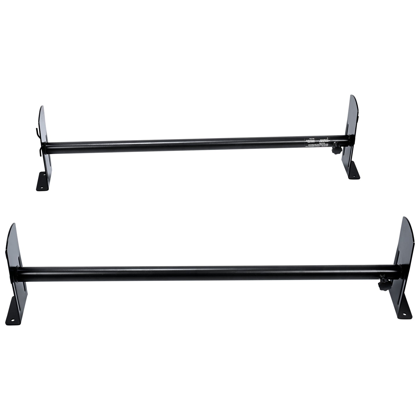 Van Roof Ladder Rack, 2 Bars Alloy Steel Roof Racks, 500 LBS Capacity Rain-Gutter Roof Rack, Adjustable Length 35.8"-57.5", Van Ladder Rack Compatible with Chevrolet Express, GMC Savana, etc image 9