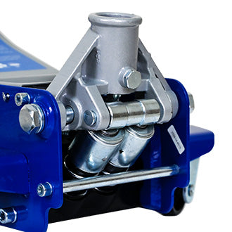 Low-Position Steel Vehicle Floor-mounted Hydraulic Jack with Dual-piston Quick-lift Pump, 3-Ton(6,600 lb.) Capacity. image 6